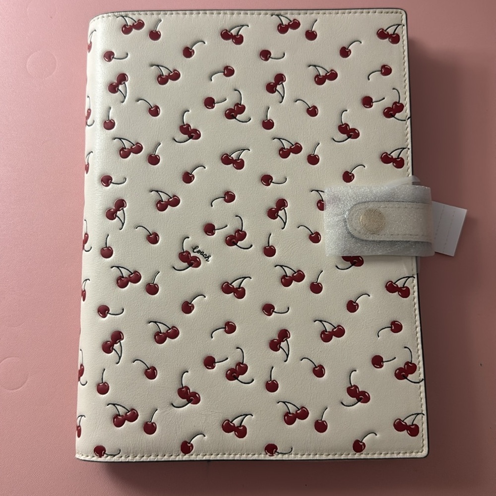 Coach Cherry Notebook 🍒 - Picture 3 of 5